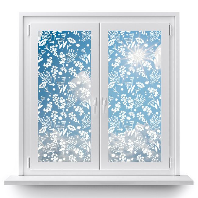 folia-samoprzylepna-okno6-natura-kwiaty-łąka-drobne